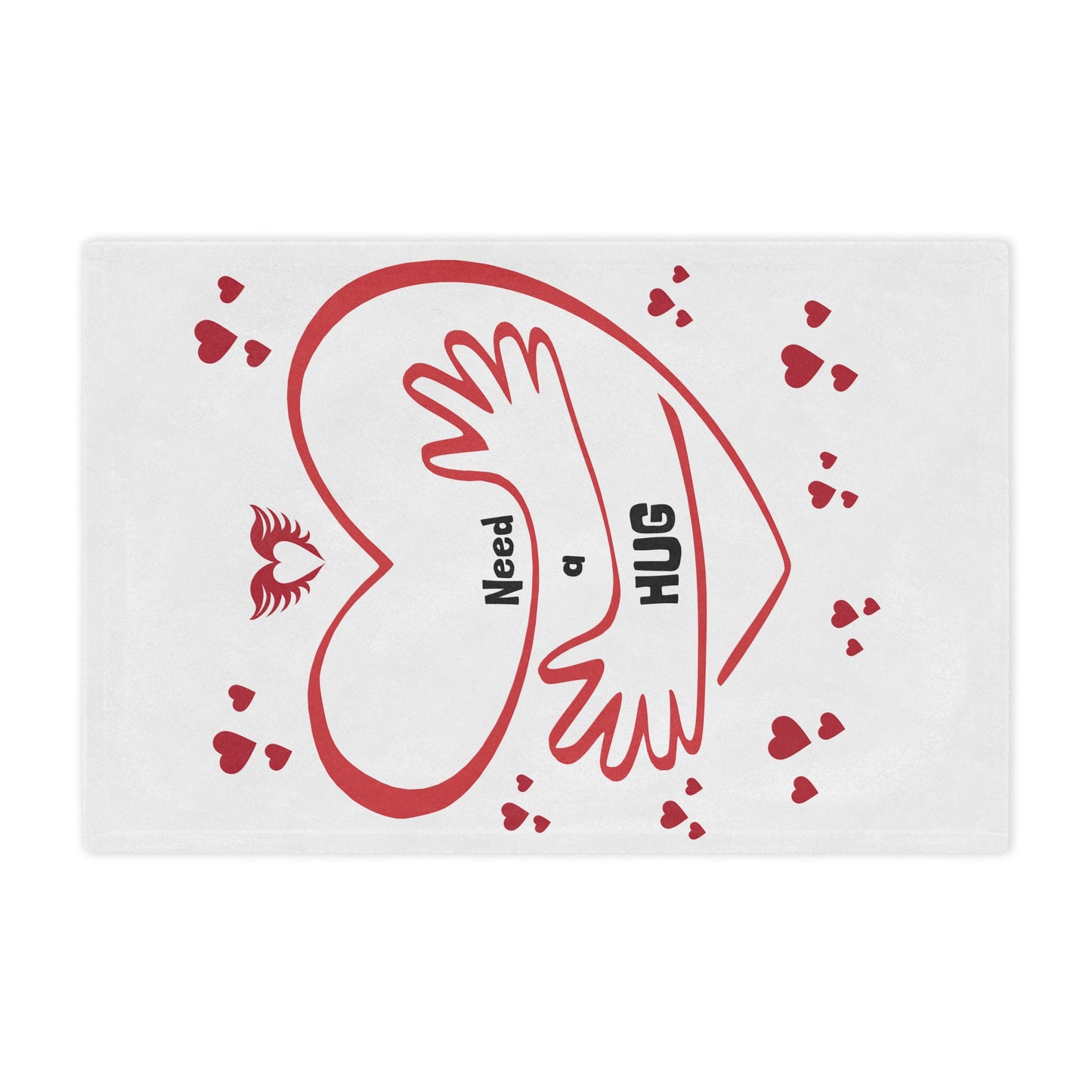 Need a Hug Microfiber Blanket
