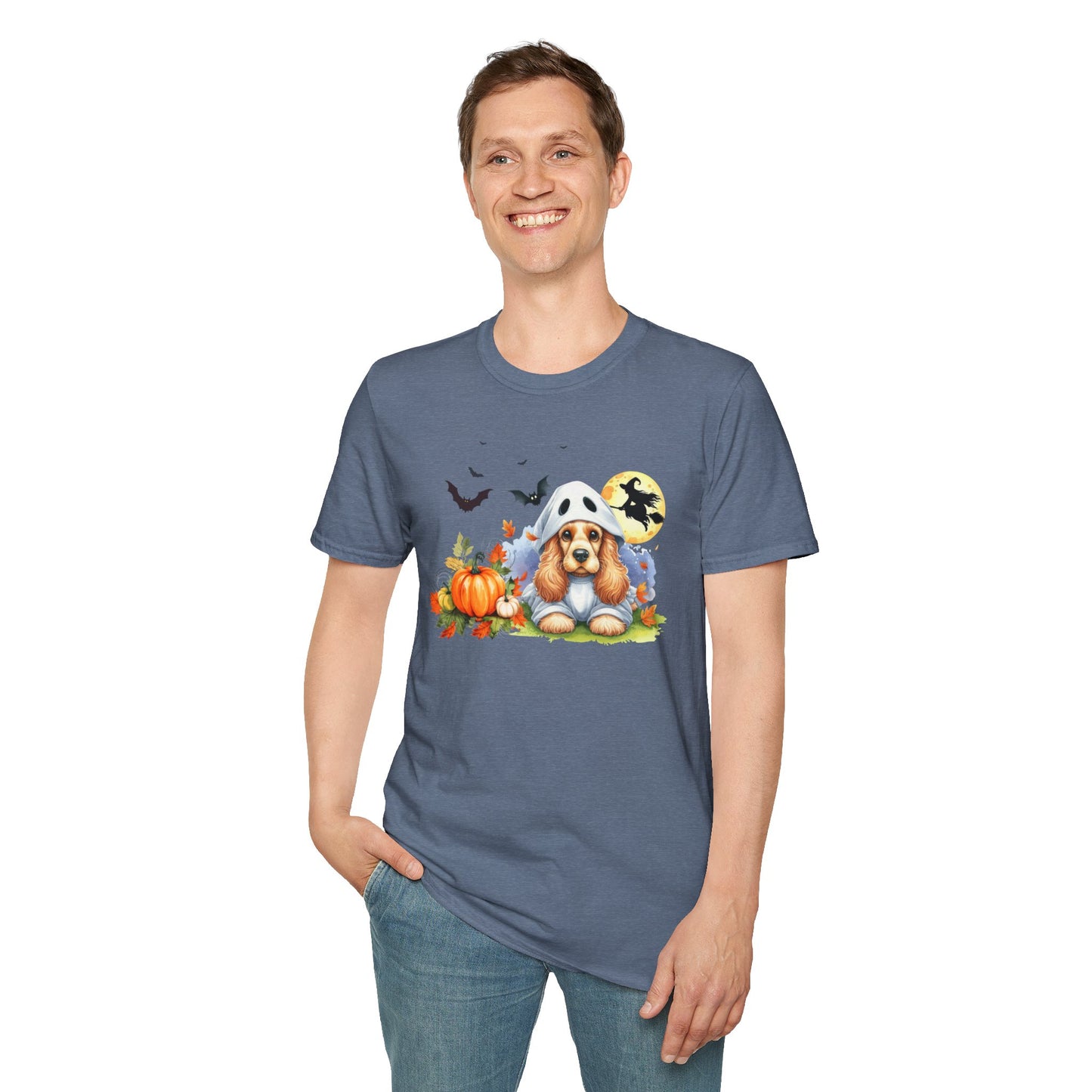 Unisex Softstyle T-Shirt - Cocker Spaniel Puppy