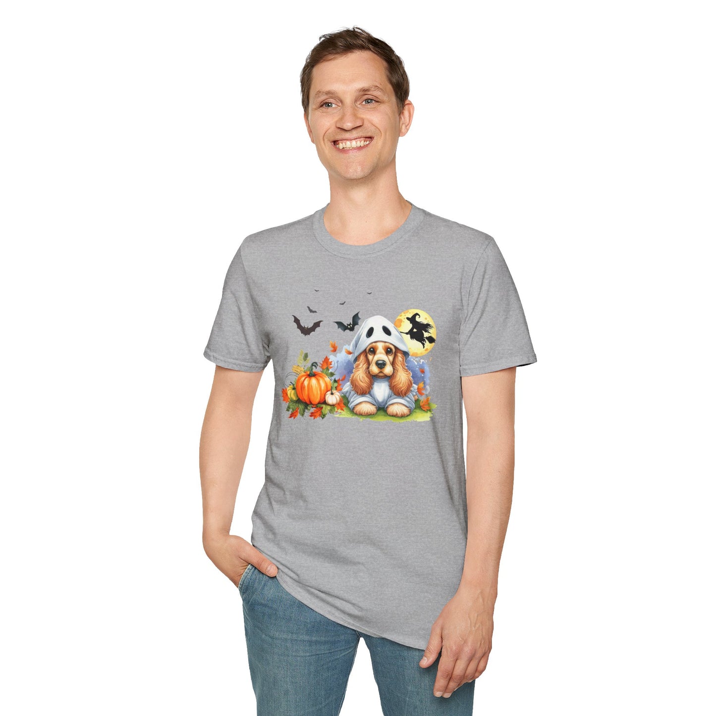 Unisex Softstyle T-Shirt - Cocker Spaniel Puppy