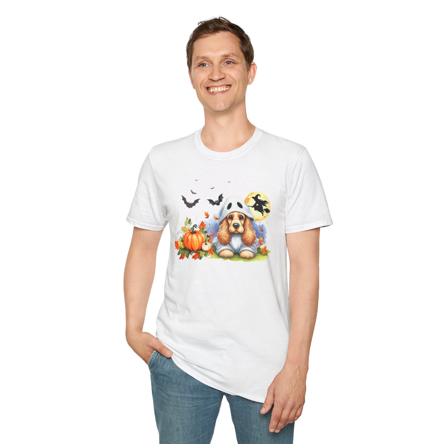 Unisex Softstyle T-Shirt - Cocker Spaniel Puppy