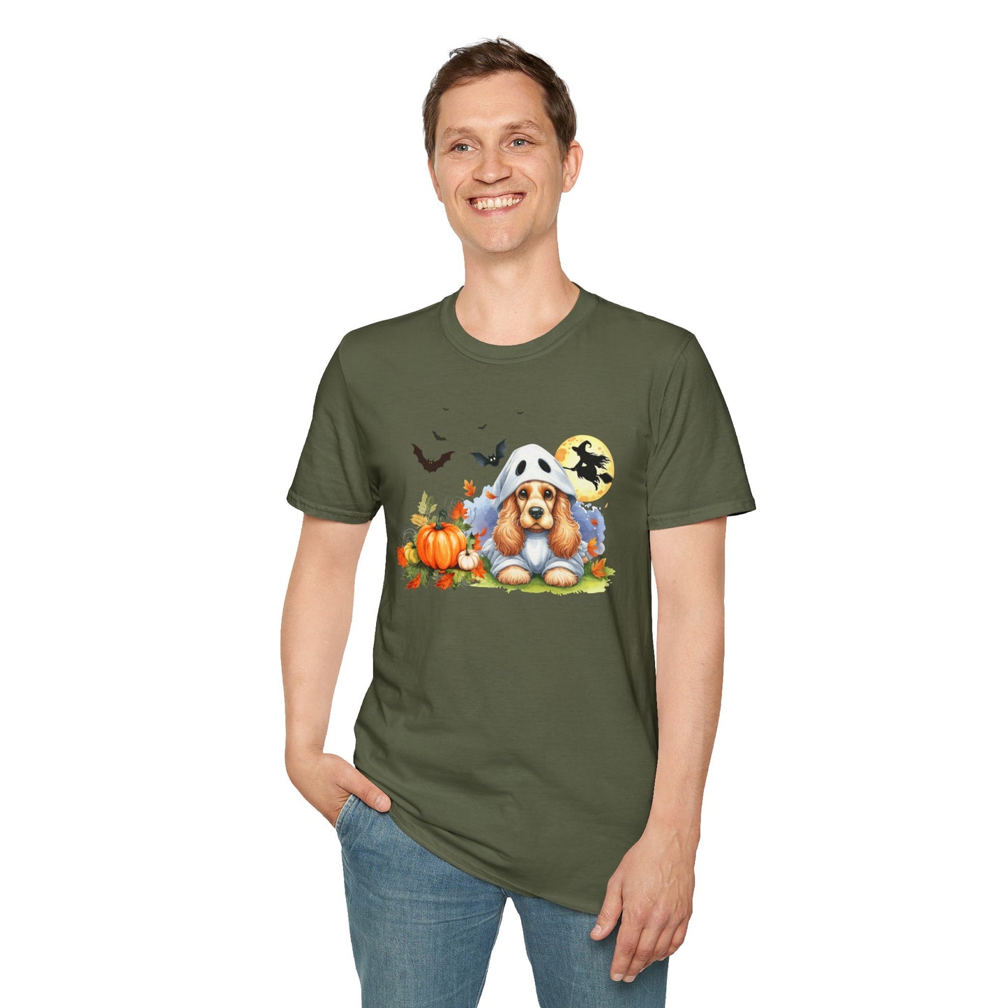 Unisex Softstyle T-Shirt - Cocker Spaniel Puppy
