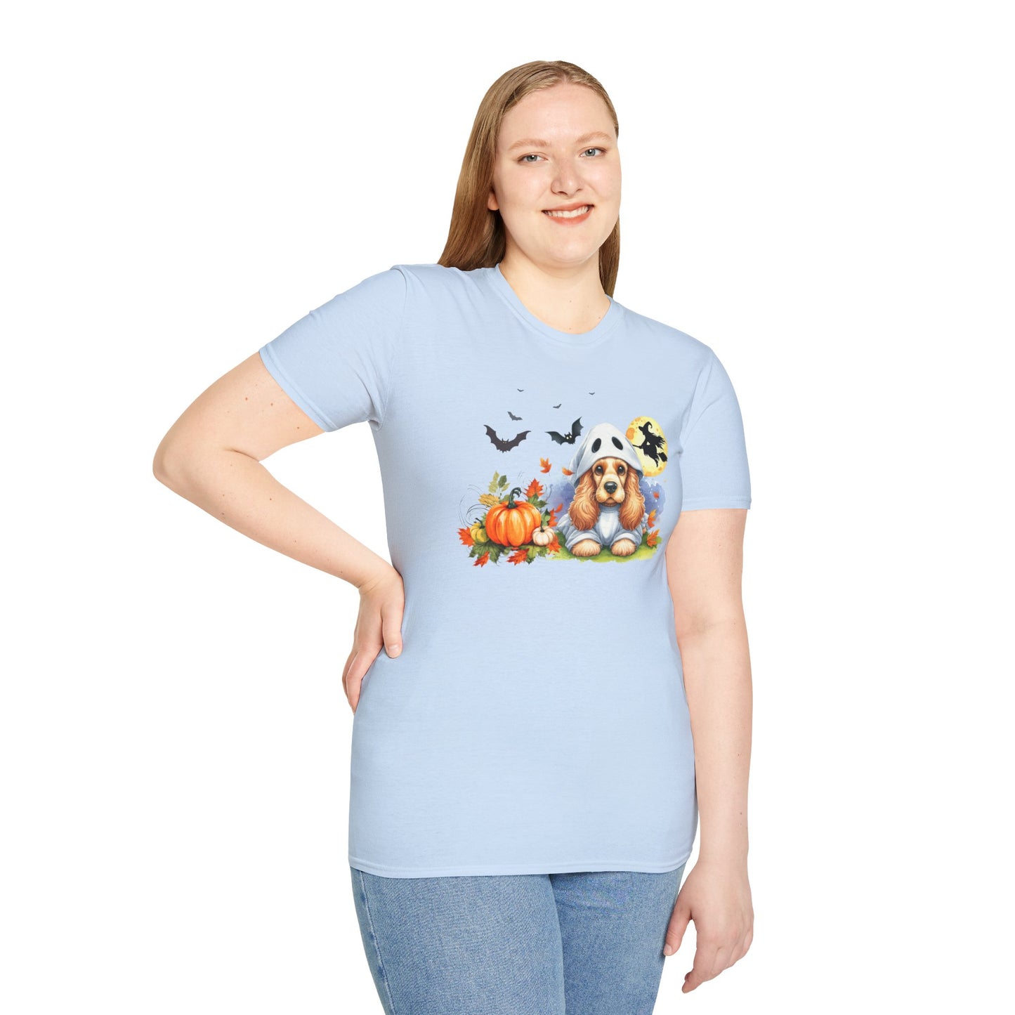 Unisex Softstyle T-Shirt - Cocker Spaniel Puppy
