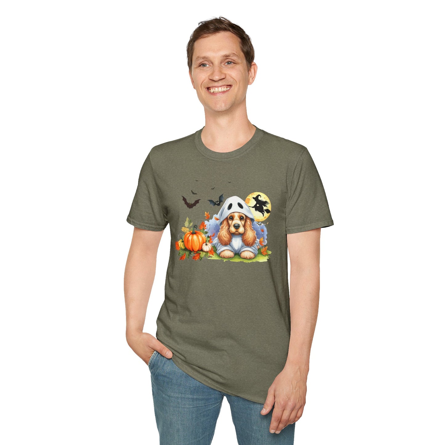 Unisex Softstyle T-Shirt - Cocker Spaniel Puppy