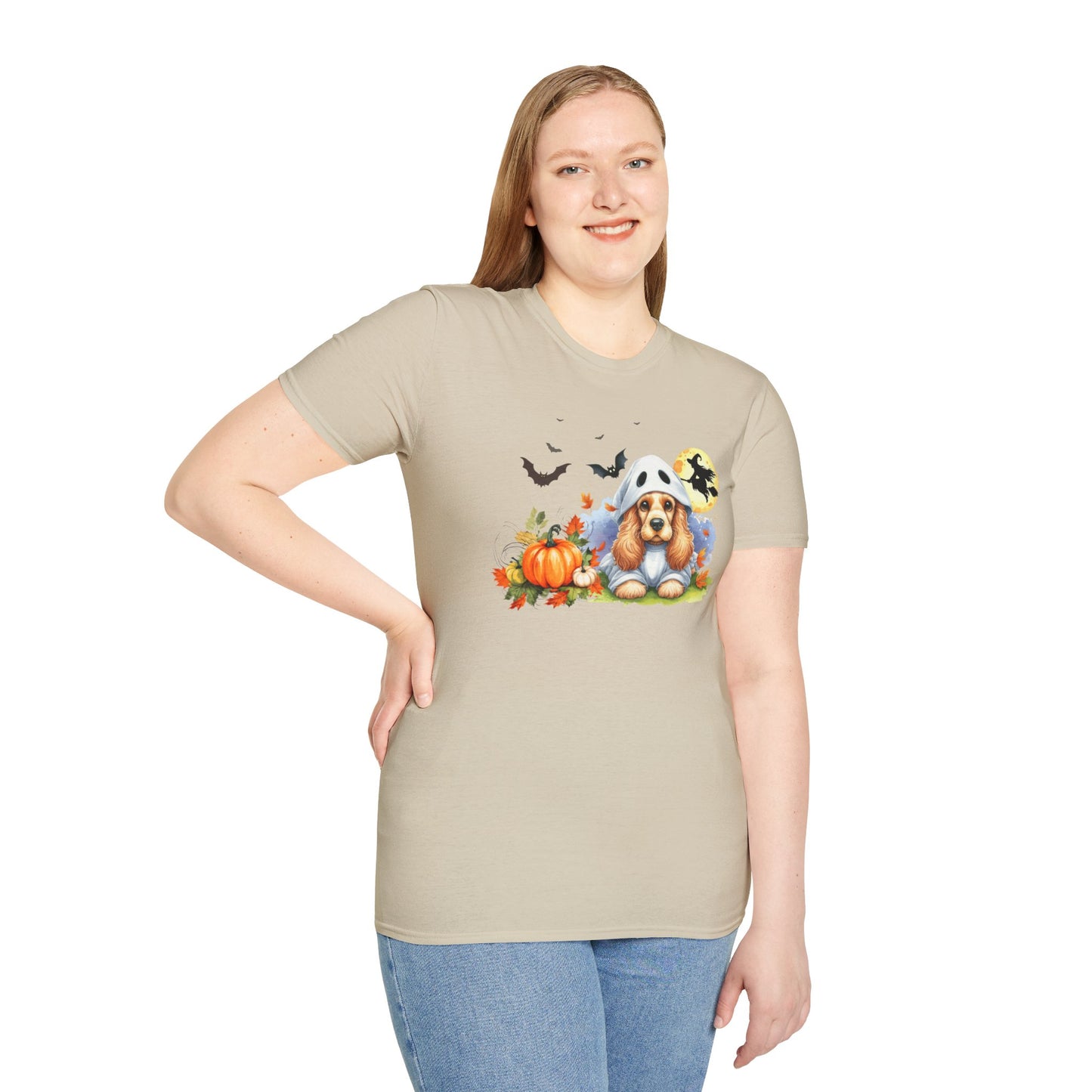 Unisex Softstyle T-Shirt - Cocker Spaniel Puppy