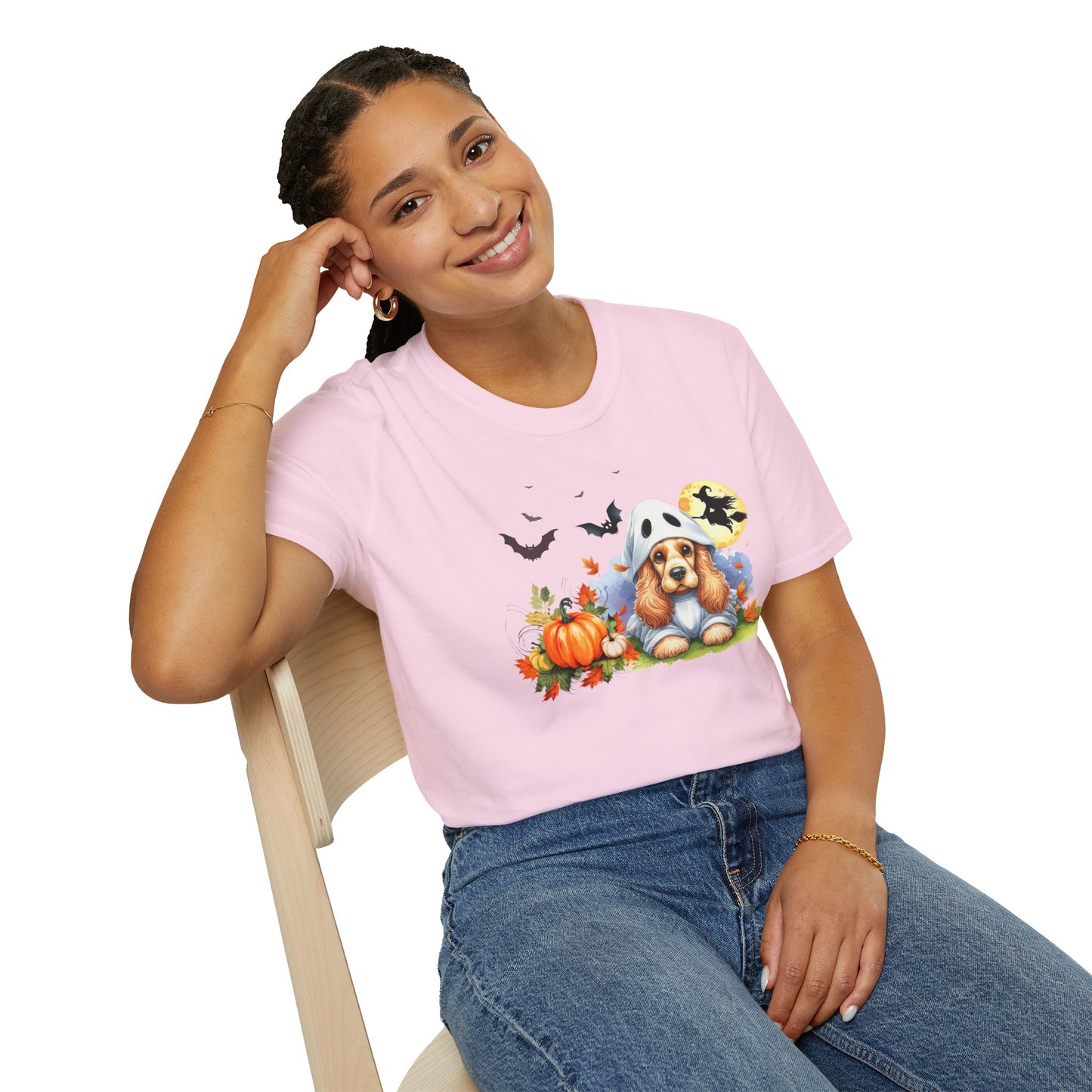 Unisex Softstyle T-Shirt - Cocker Spaniel Puppy