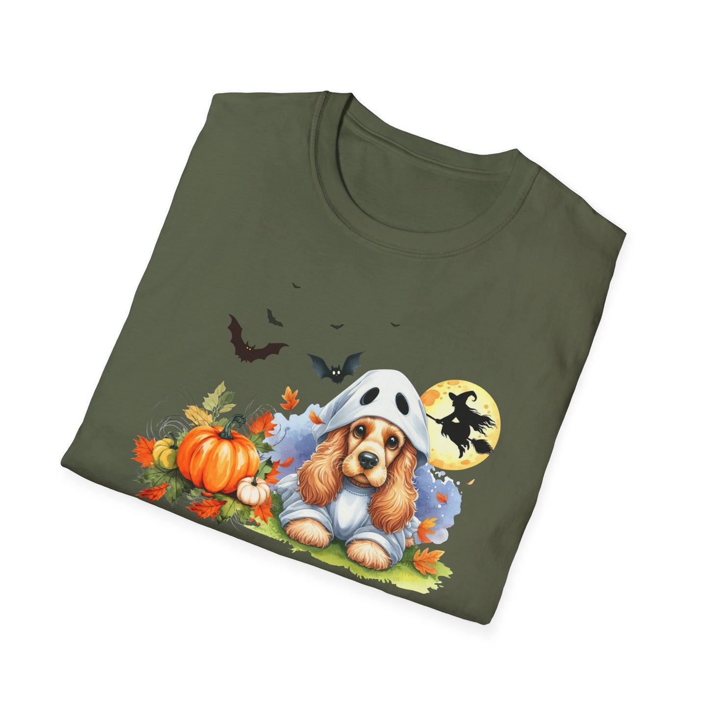 Unisex Softstyle T-Shirt - Cocker Spaniel Puppy