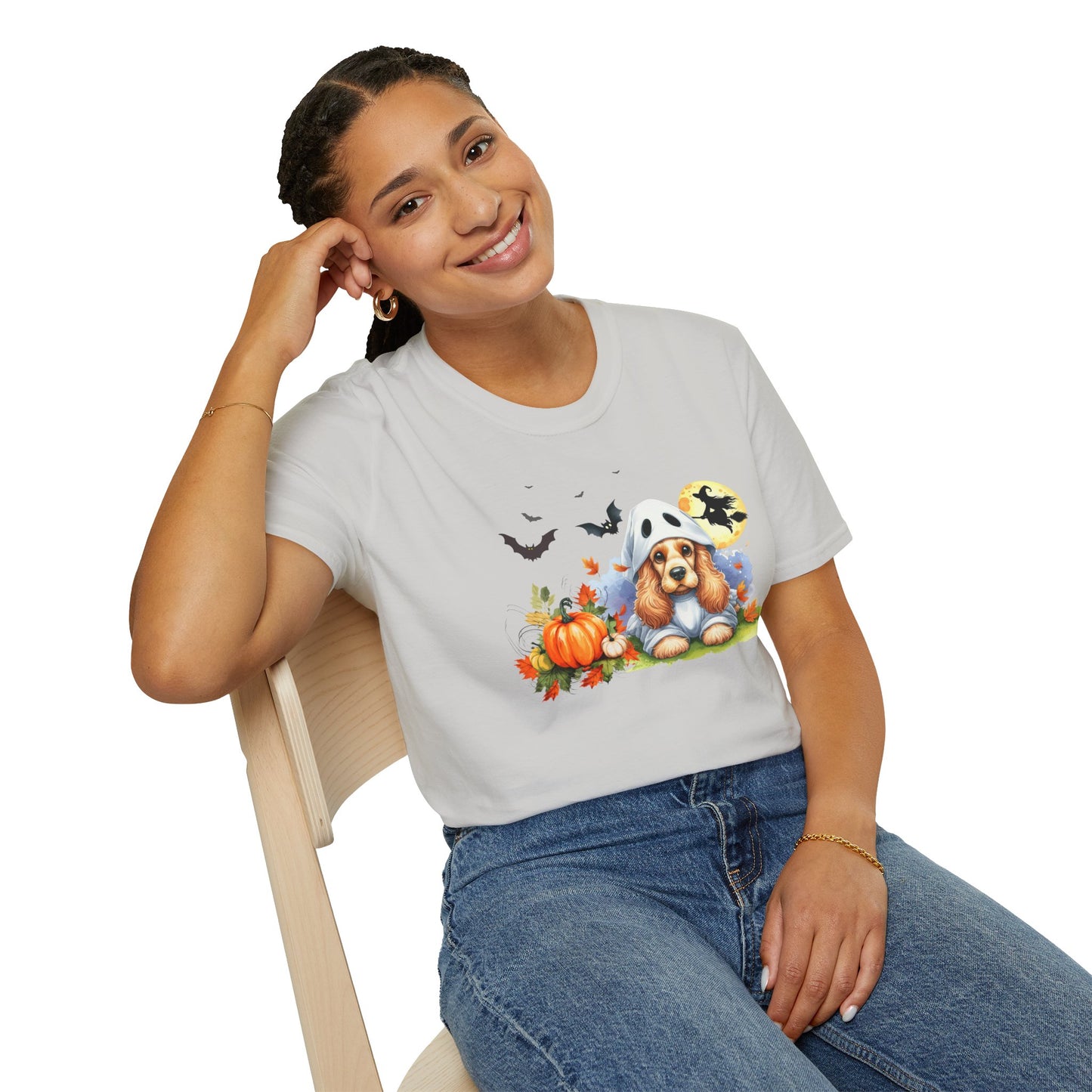Unisex Softstyle T-Shirt - Cocker Spaniel Puppy