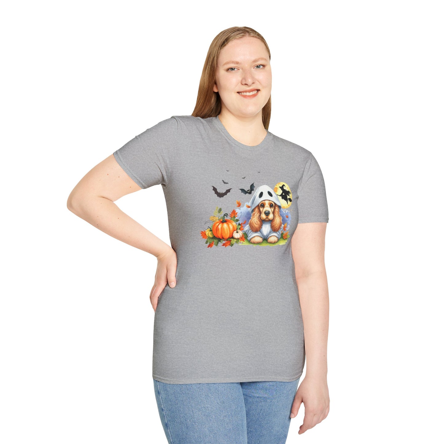 Unisex Softstyle T-Shirt - Cocker Spaniel Puppy