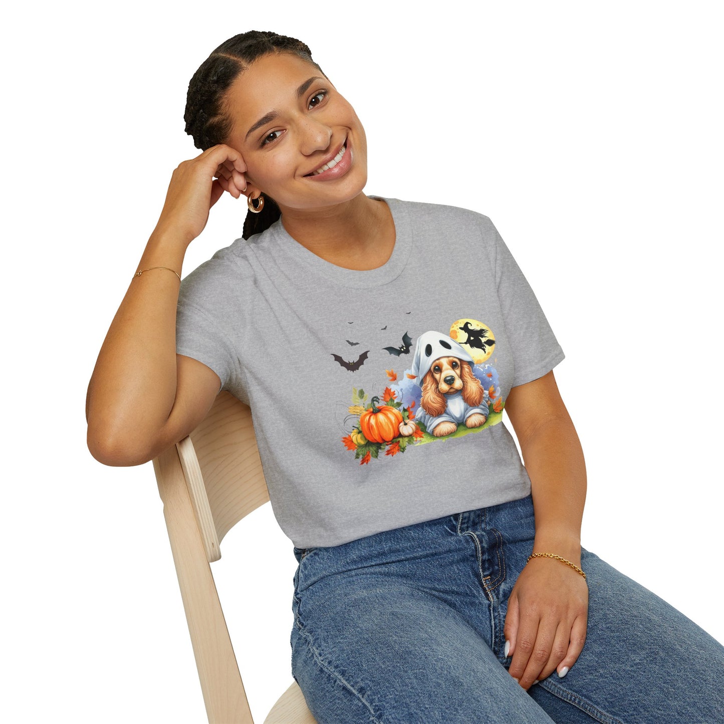 Unisex Softstyle T-Shirt - Cocker Spaniel Puppy