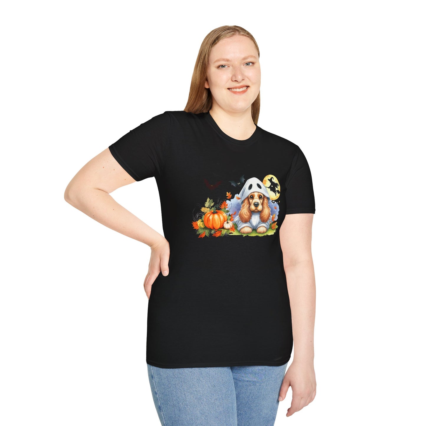 Unisex Softstyle T-Shirt - Cocker Spaniel Puppy