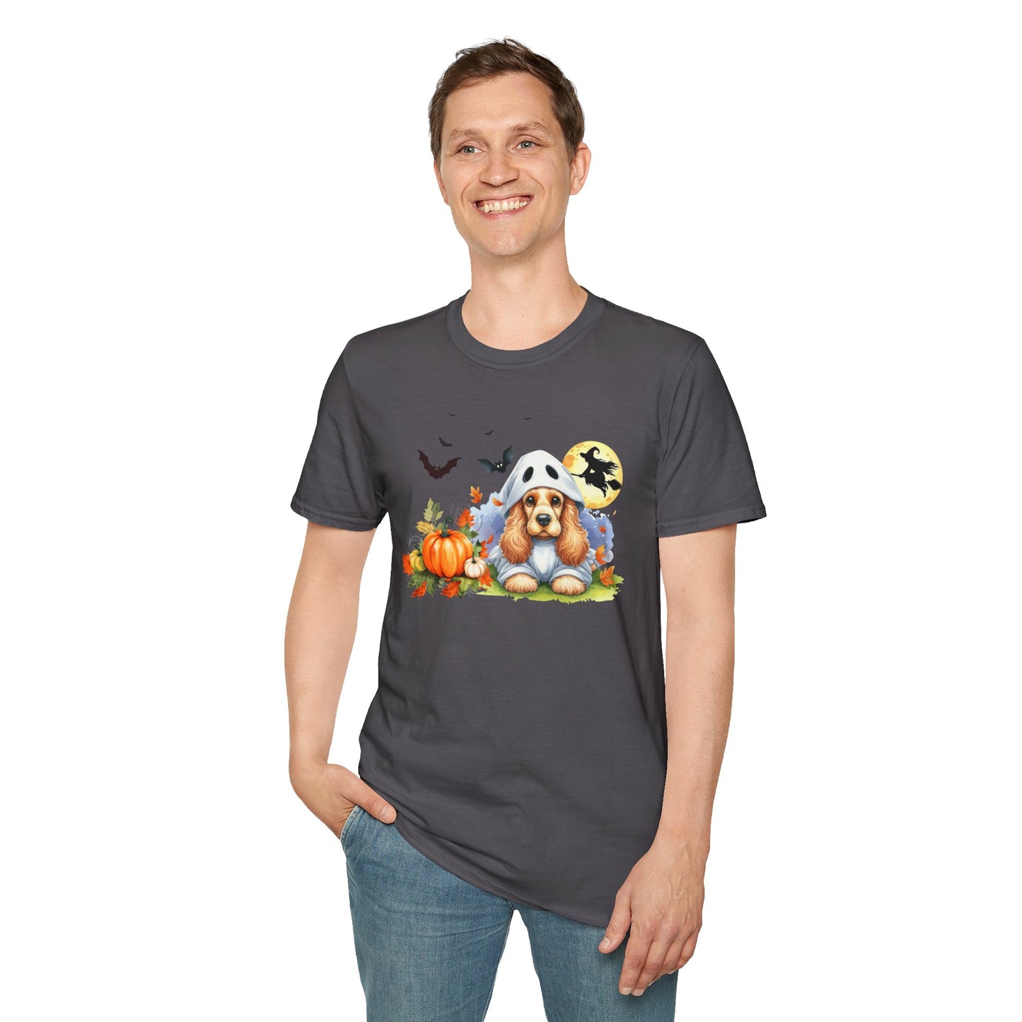 Unisex Softstyle T-Shirt - Cocker Spaniel Puppy