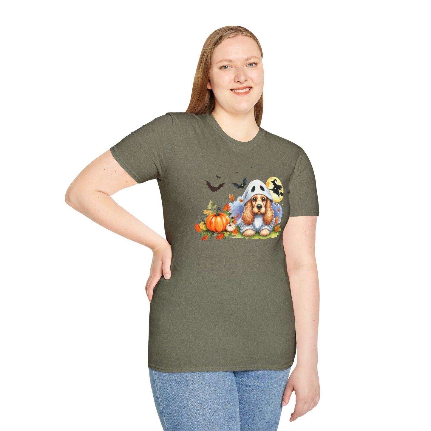 Unisex Softstyle T-Shirt - Cocker Spaniel Puppy