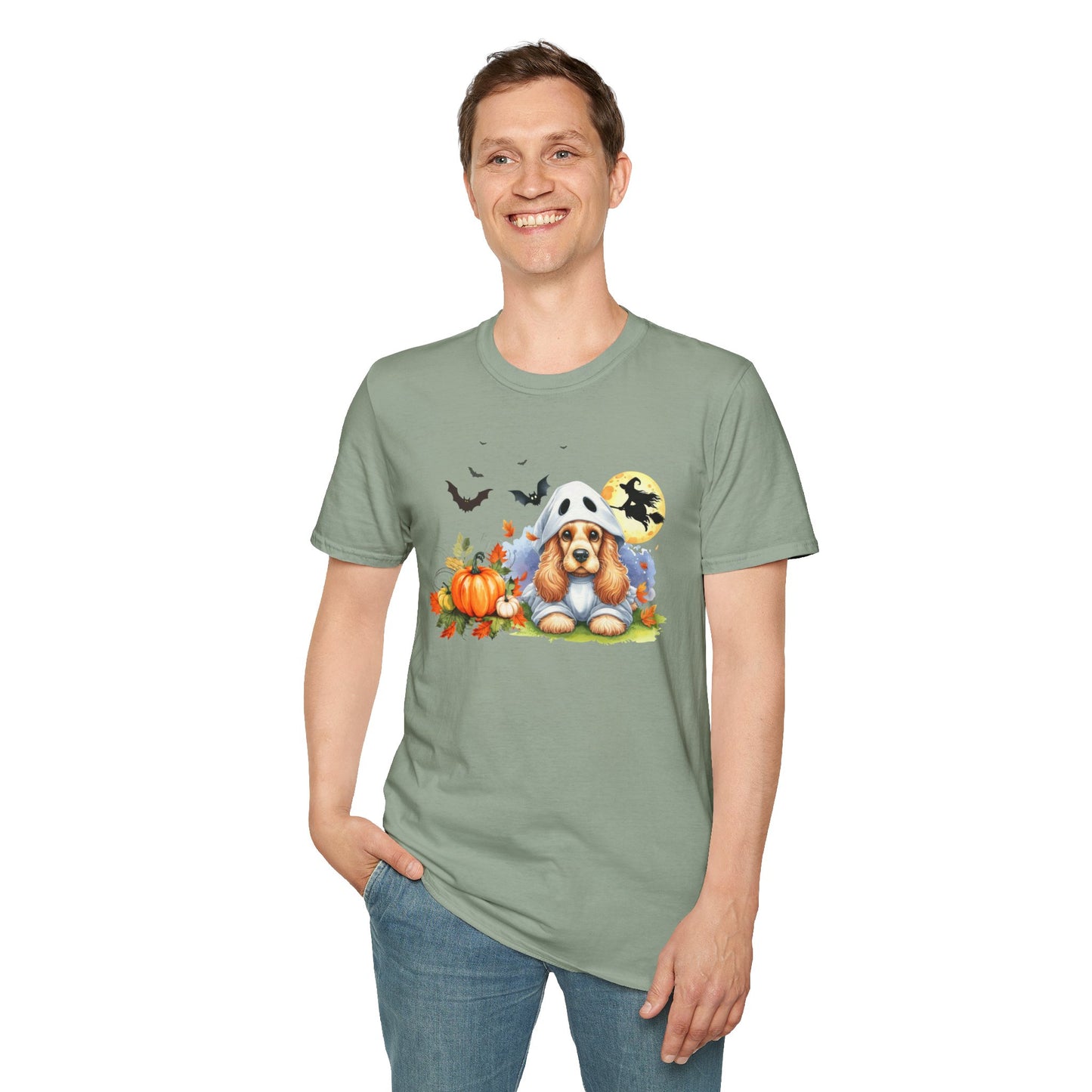 Unisex Softstyle T-Shirt - Cocker Spaniel Puppy