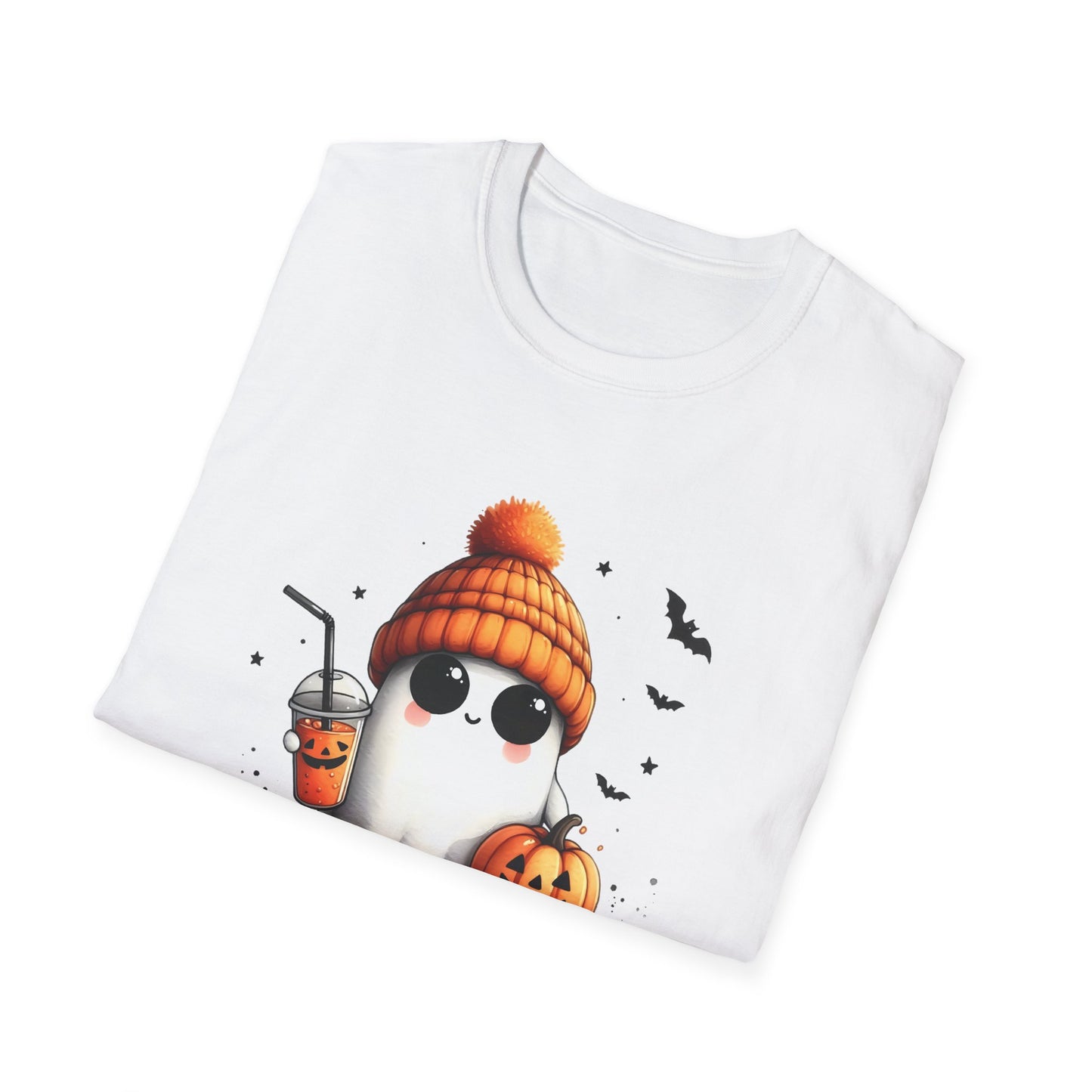 Unisex Softstyle T-Shirt Cute Ghost Lookin' For Spice