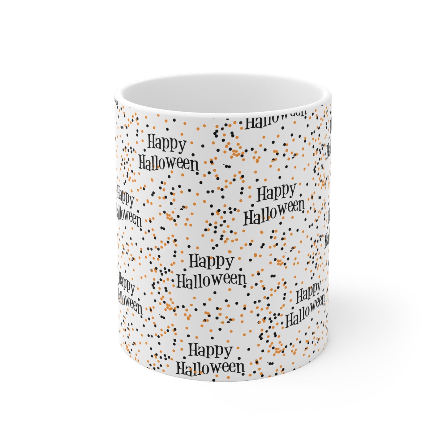 Happy Halloween Dots - Mug 11oz