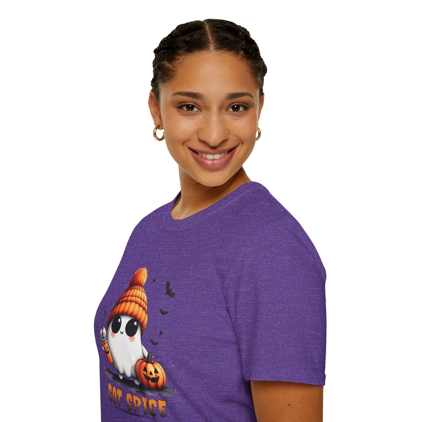 Unisex Softstyle T-Shirt Cute Ghost Lookin' For Spice
