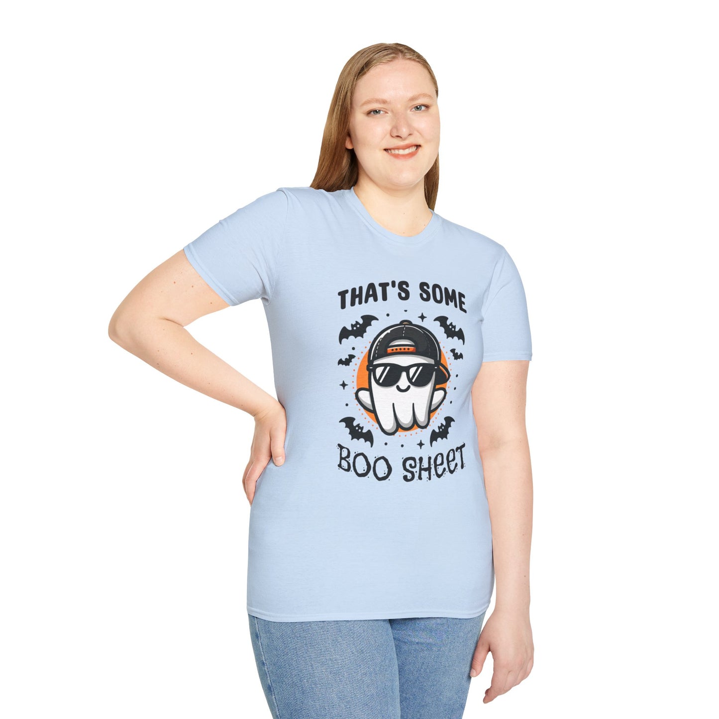 Unisex Softstyle T-Shirt Boo Sheet