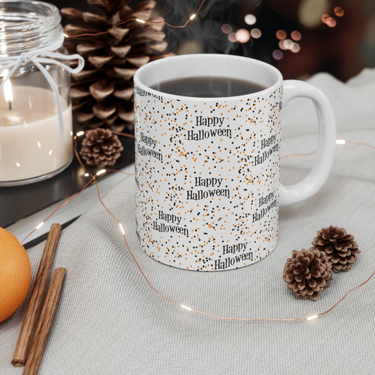 Happy Halloween Dots - Mug 11oz