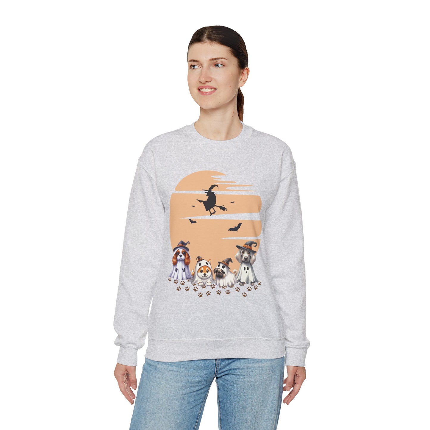 Halloween Witch's Puppy Club Sweatshirt
