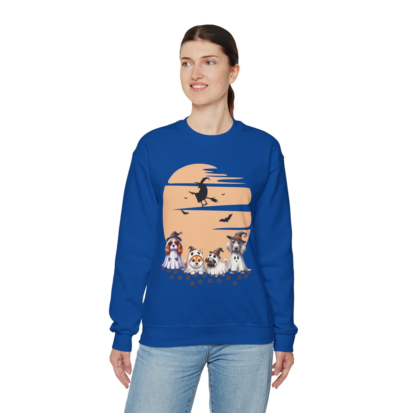Halloween Witch's Puppy Club Sweatshirt