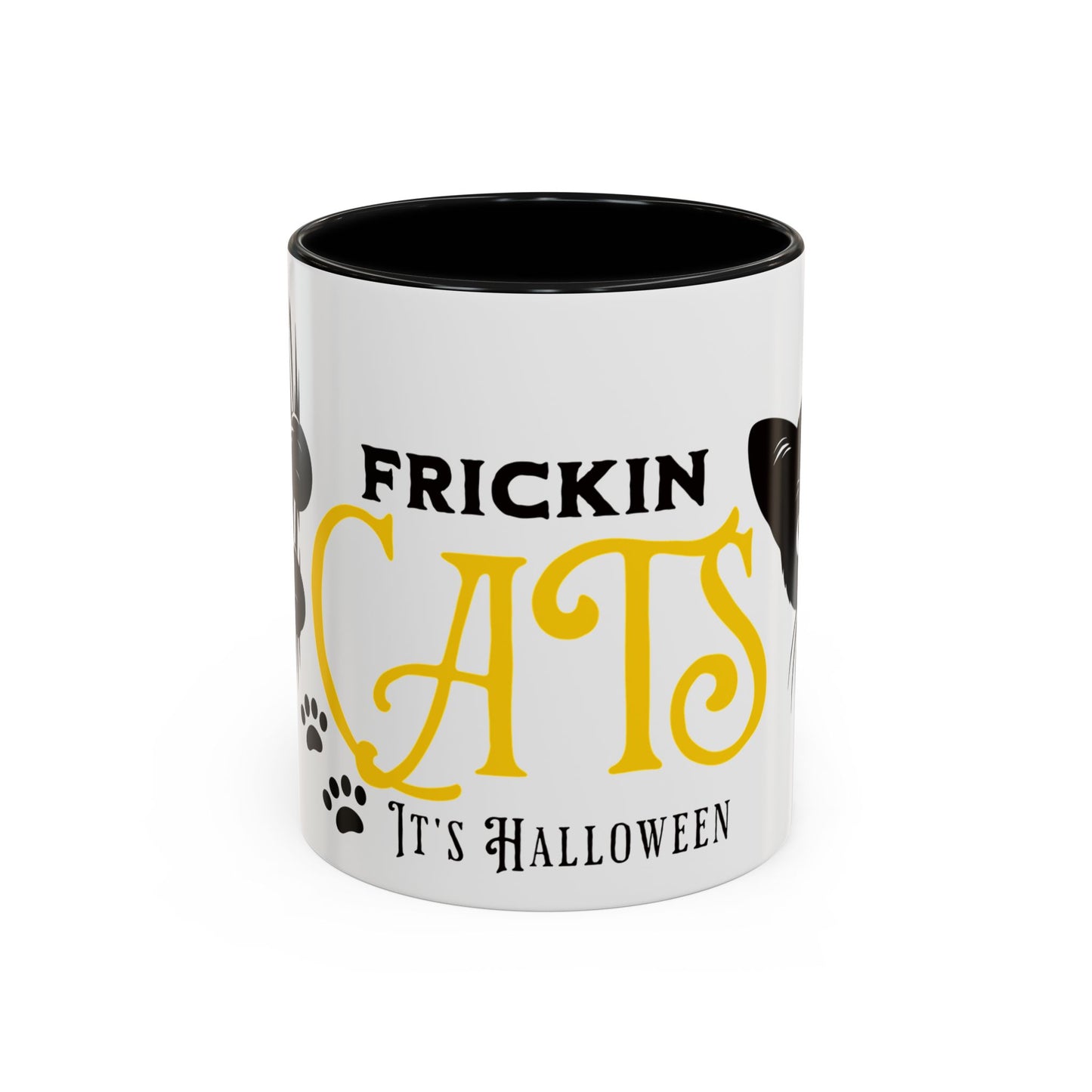 Halloween Mug (11, 15oz) - Frickin Cats