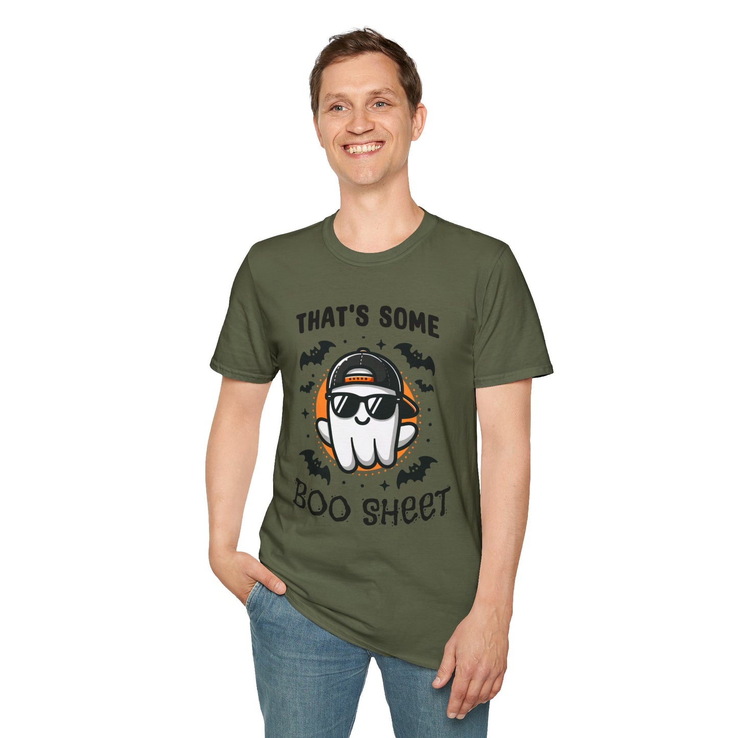 Unisex Softstyle T-Shirt Boo Sheet