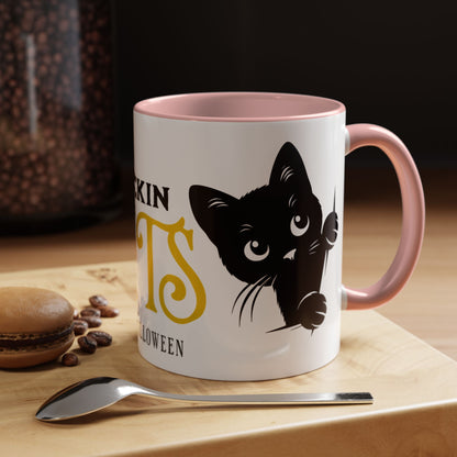 Halloween Mug (11, 15oz) - Frickin Cats