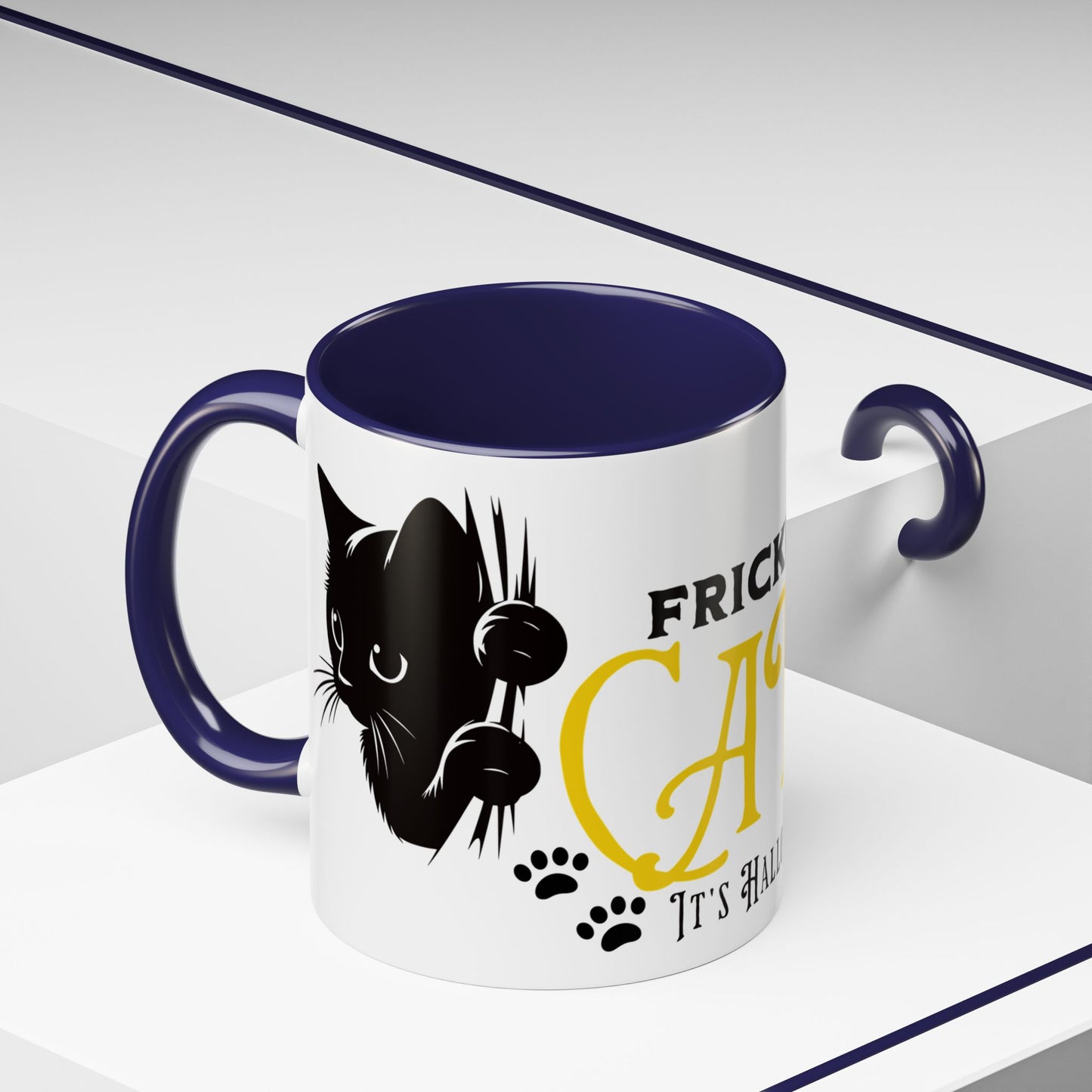 Halloween Mug (11, 15oz) - Frickin Cats