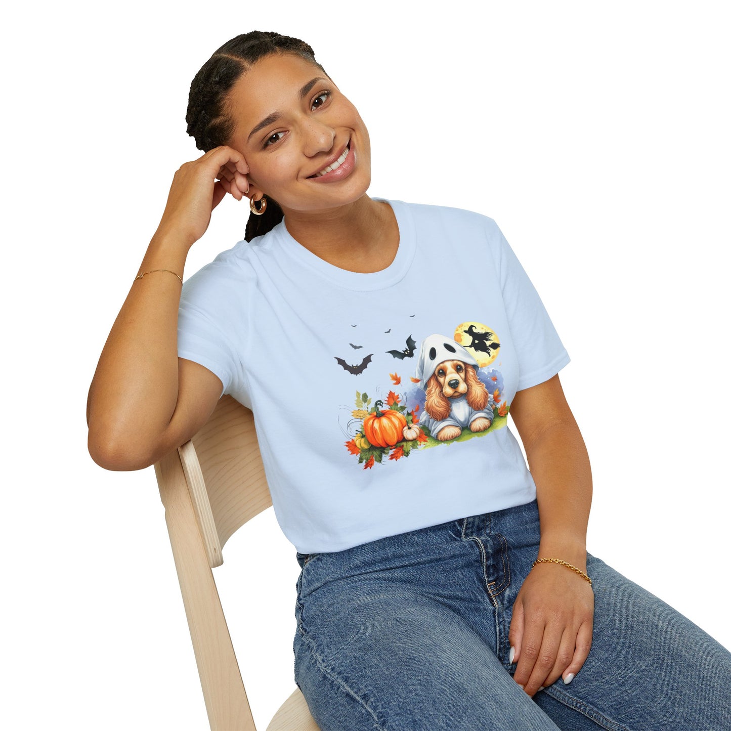 Unisex Softstyle T-Shirt - Cocker Spaniel Puppy