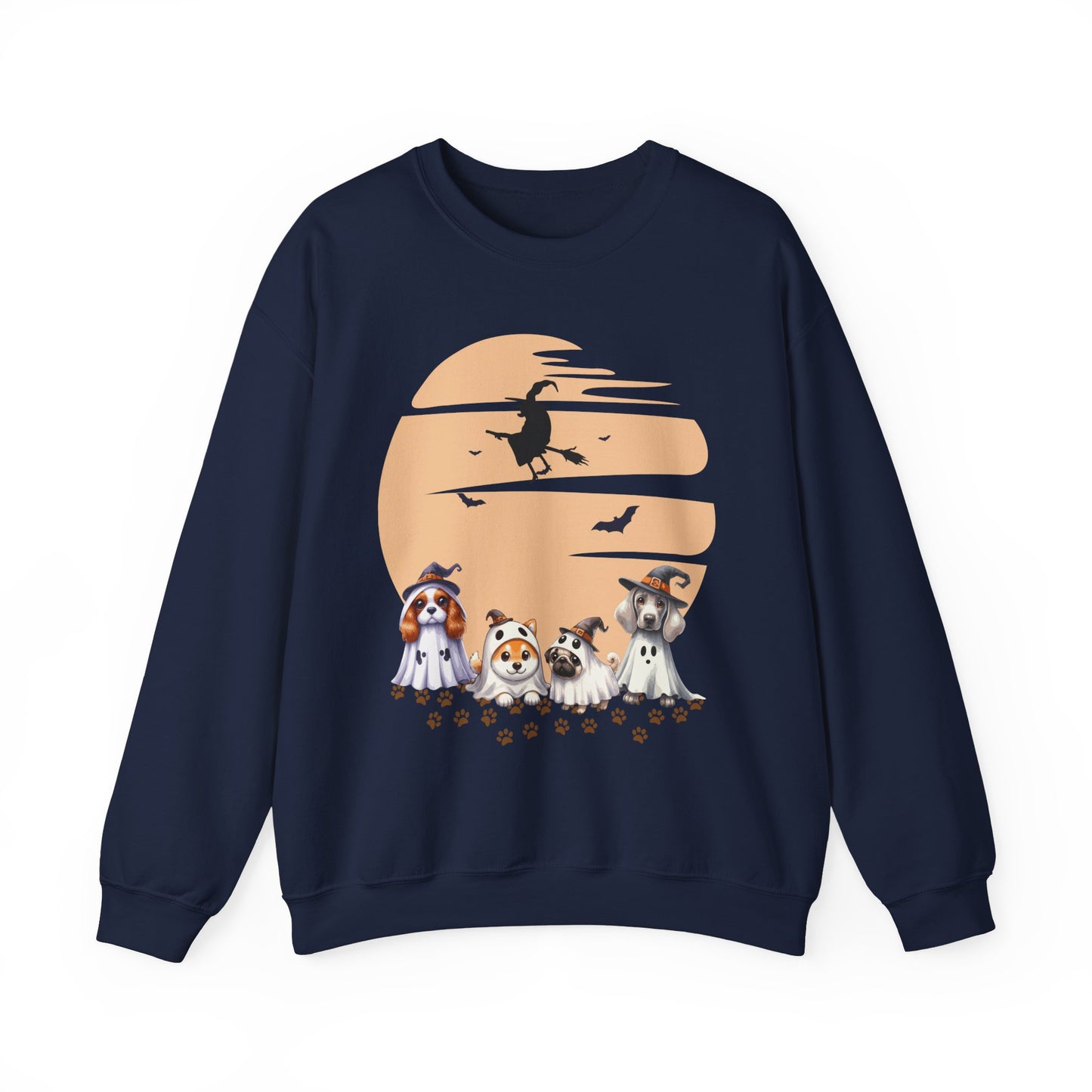 Halloween Witch's Puppy Club Sweatshirt