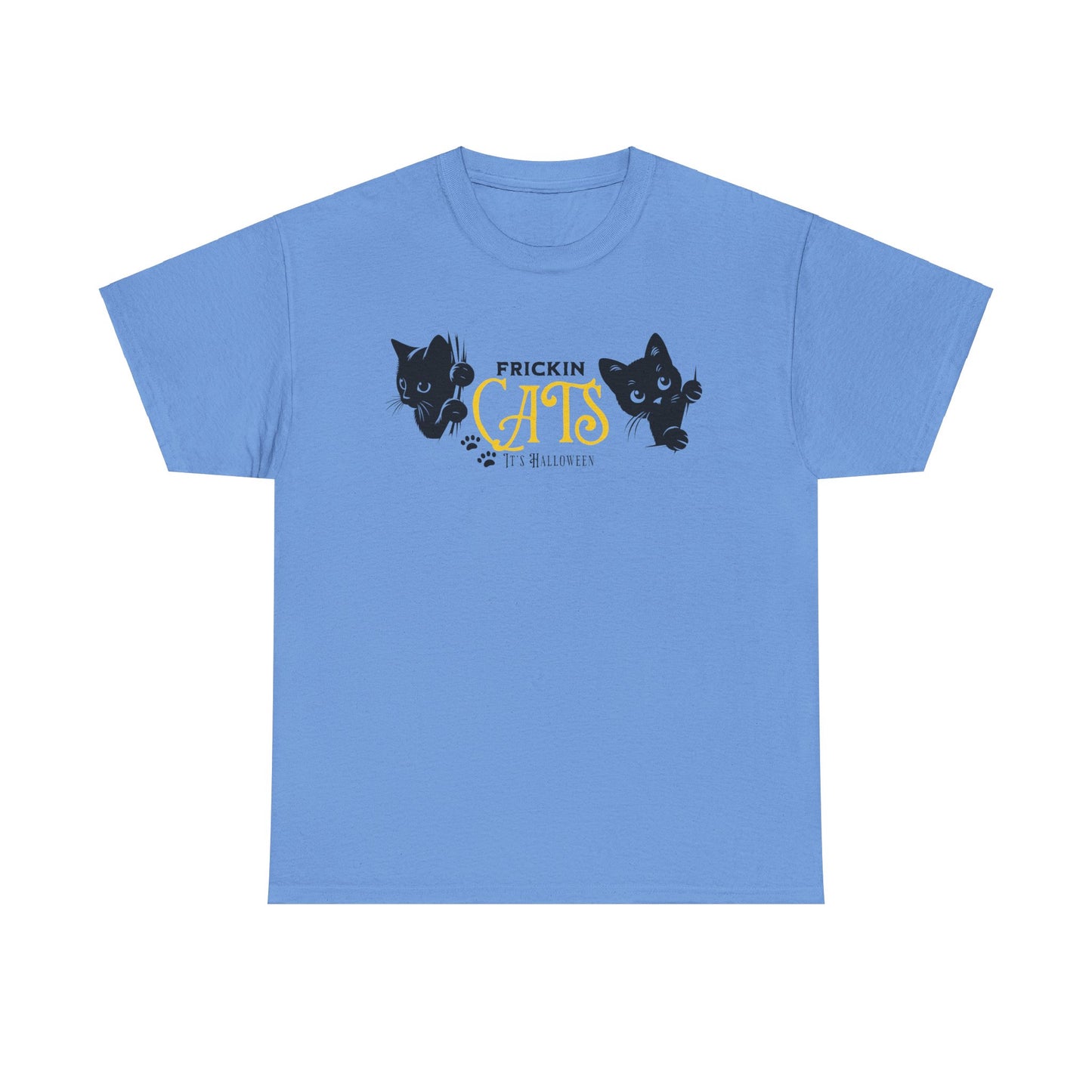 Unisex Heavy Cotton Tee - Frickin Cats