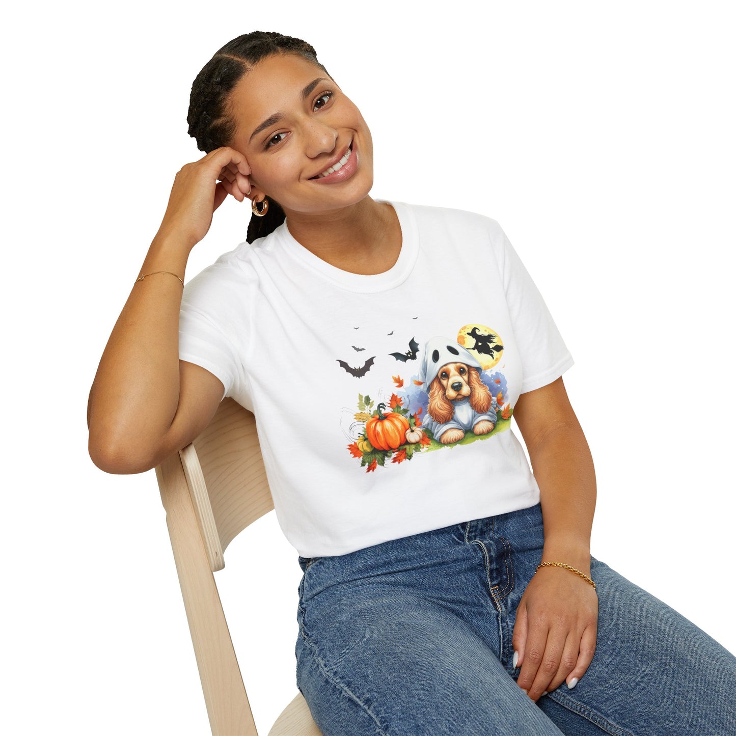 Unisex Softstyle T-Shirt - Cocker Spaniel Puppy