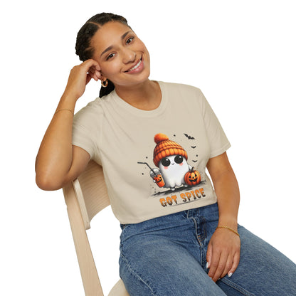 Unisex Softstyle T-Shirt Cute Ghost Lookin' For Spice