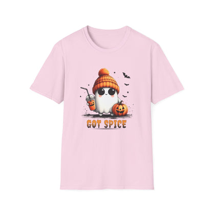 Unisex Softstyle T-Shirt Cute Ghost Lookin' For Spice