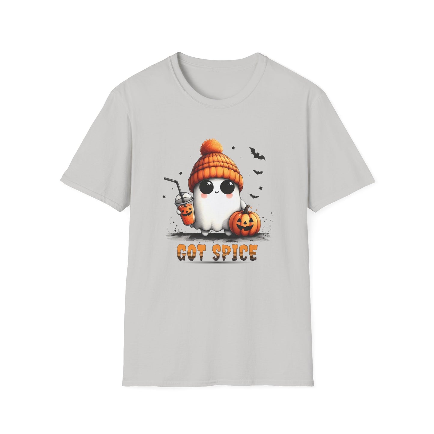 Unisex Softstyle T-Shirt Cute Ghost Lookin' For Spice