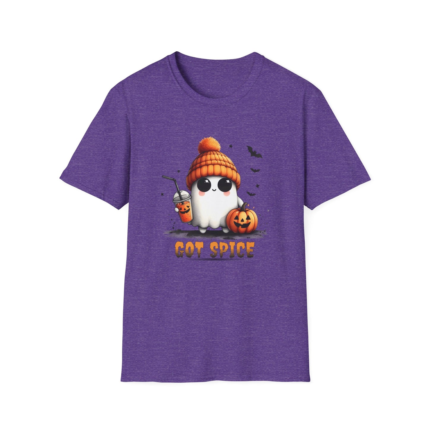 Unisex Softstyle T-Shirt Cute Ghost Lookin' For Spice