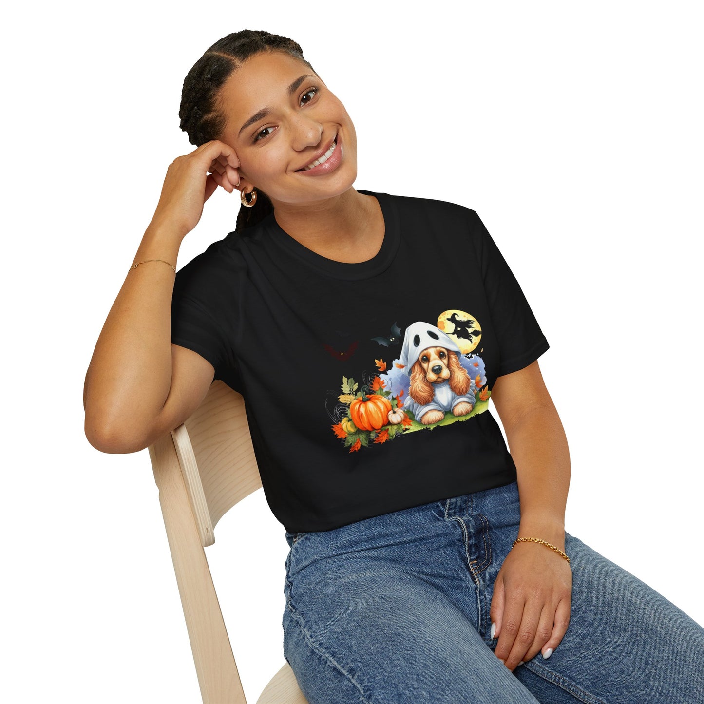 Unisex Softstyle T-Shirt - Cocker Spaniel Puppy