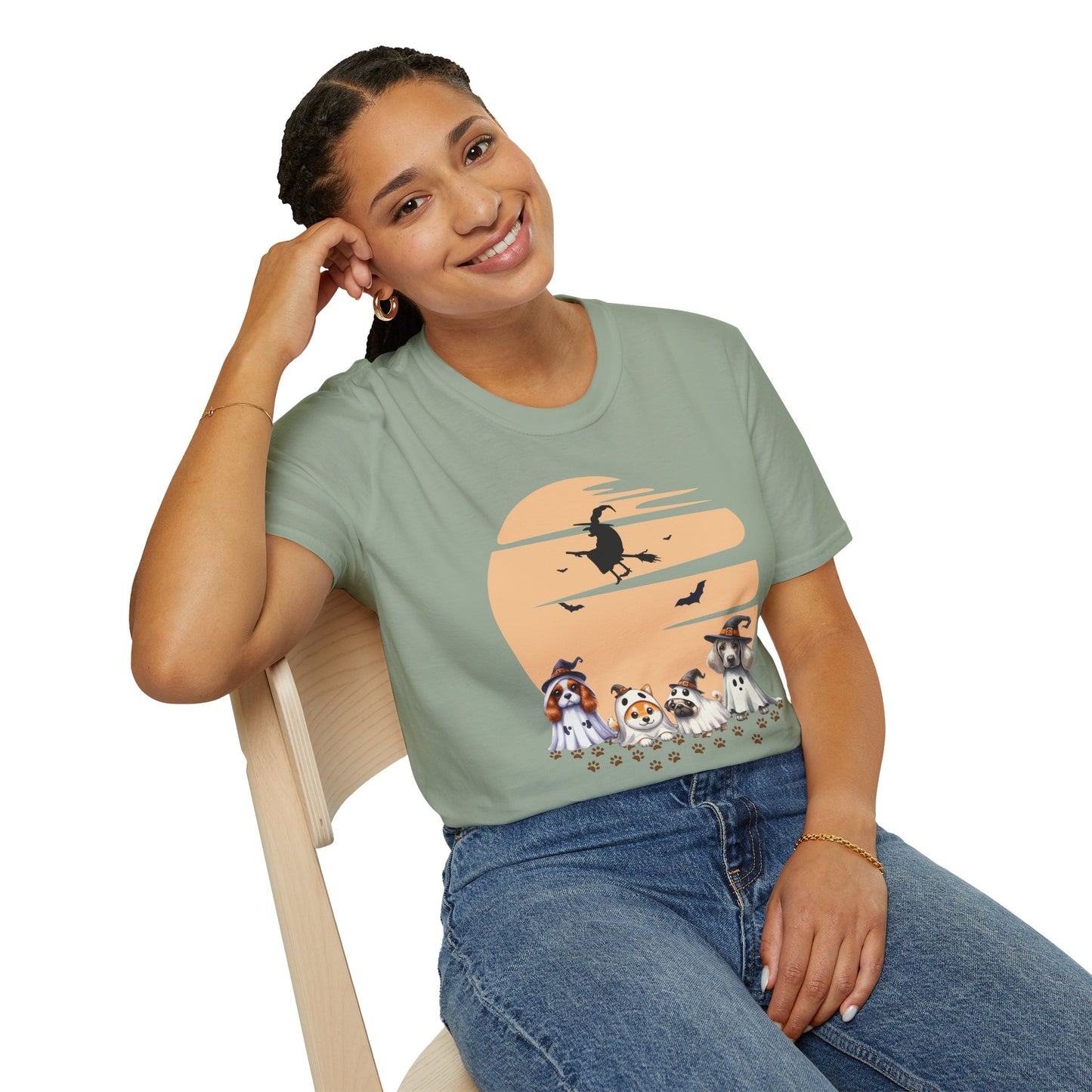 Unisex Softstyle T-Shirt - Witches Puppy Club