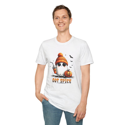 Unisex Softstyle T-Shirt Cute Ghost Lookin' For Spice
