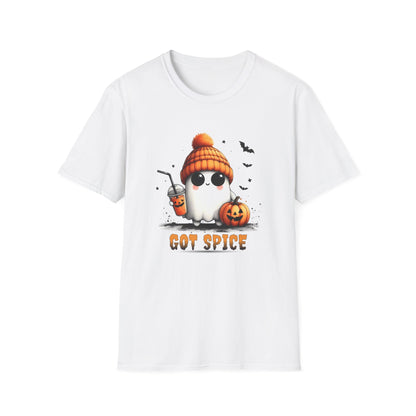 Unisex Softstyle T-Shirt Cute Ghost Lookin' For Spice