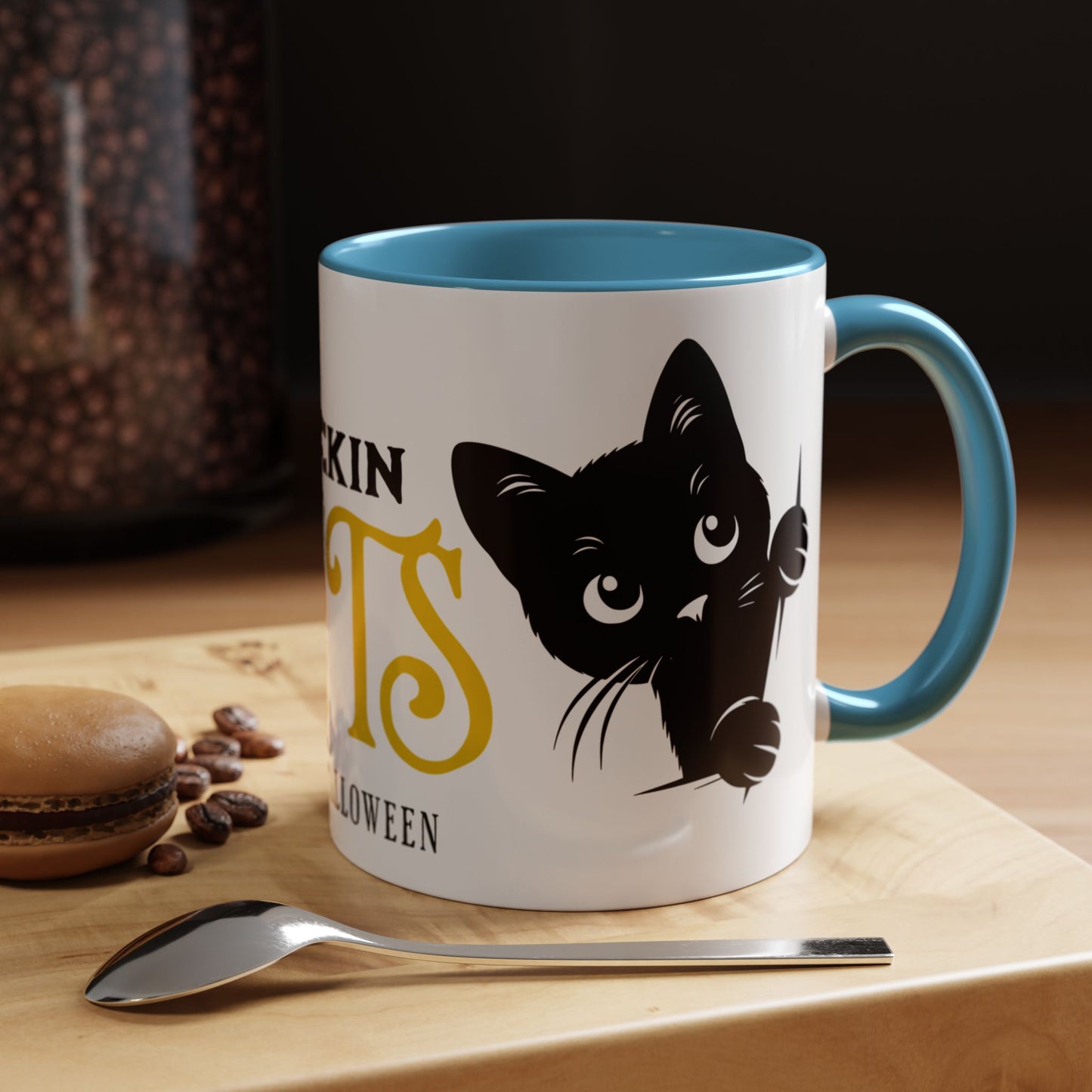 Halloween Mug (11, 15oz) - Frickin Cats