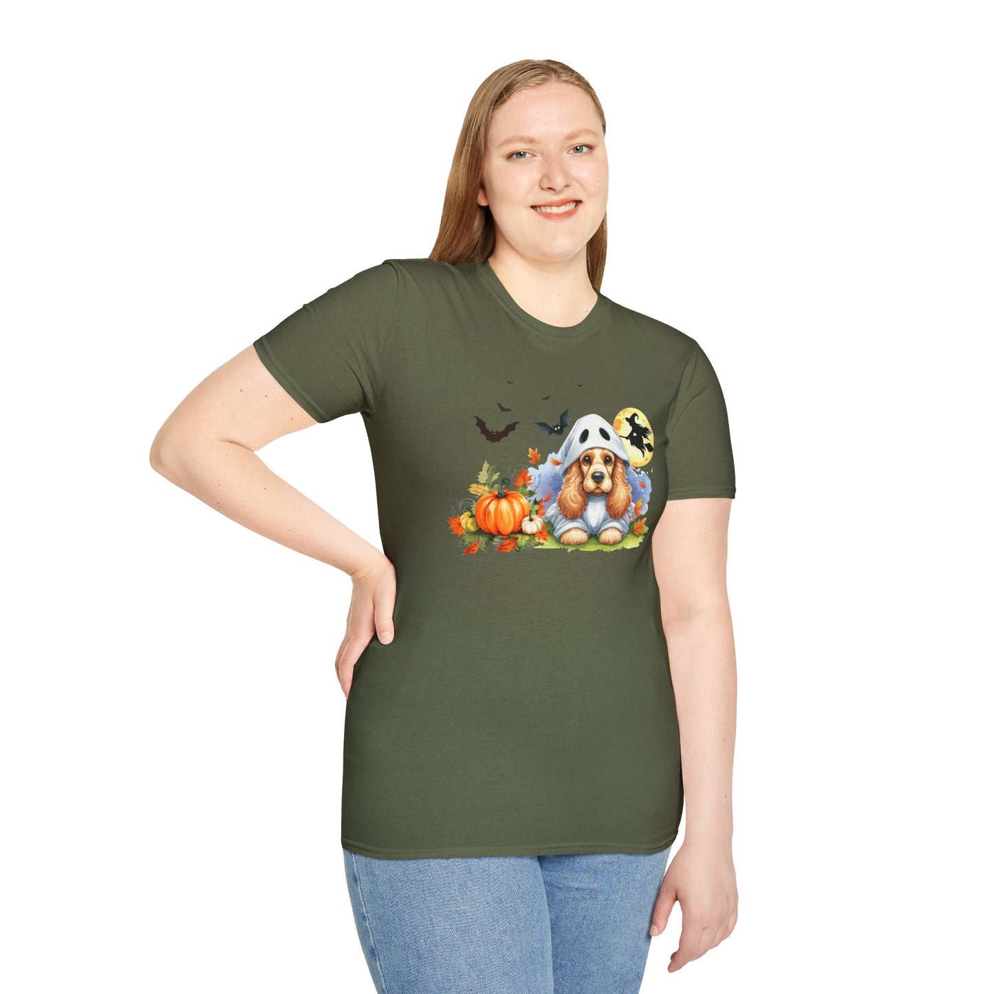 Unisex Softstyle T-Shirt - Cocker Spaniel Puppy