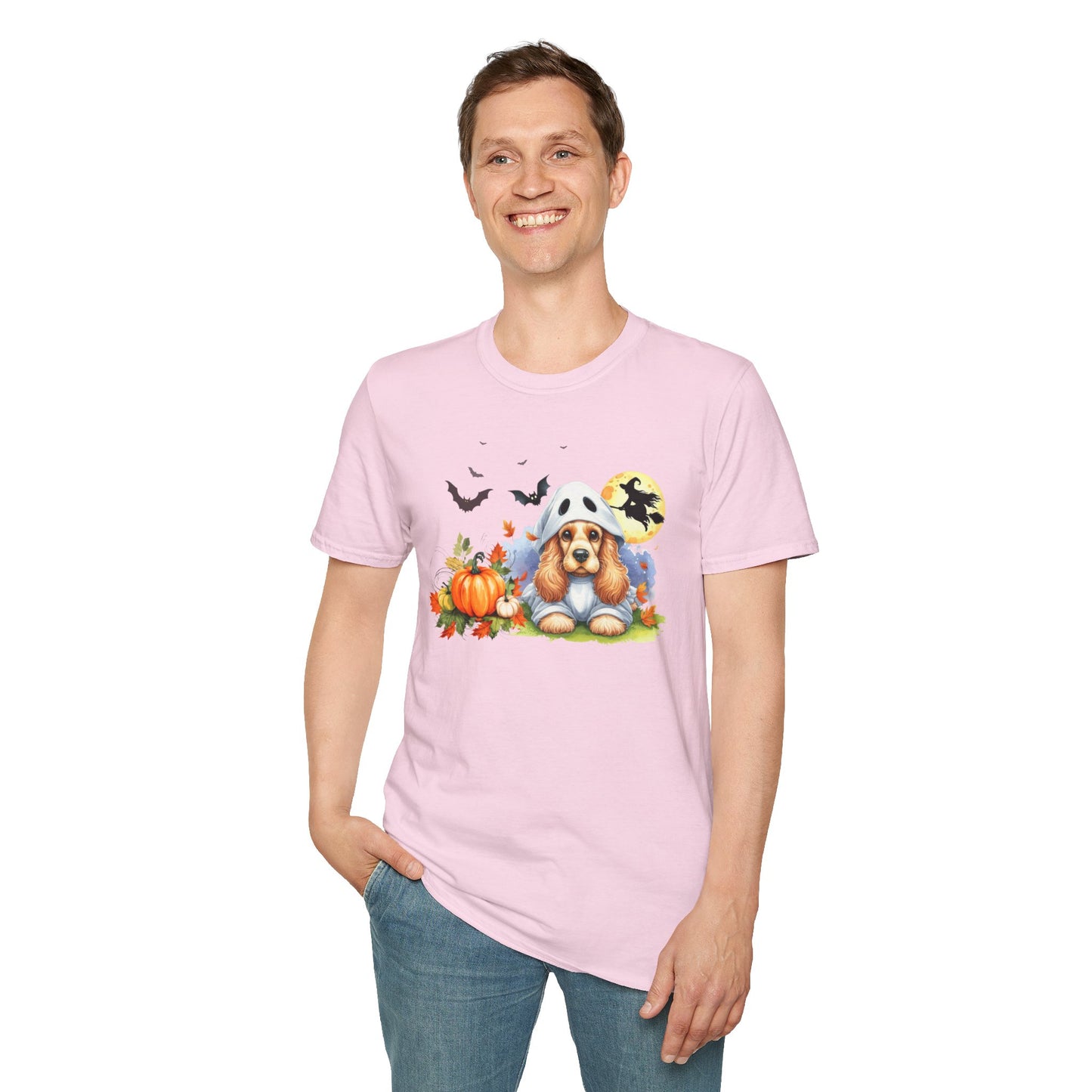 Unisex Softstyle T-Shirt - Cocker Spaniel Puppy