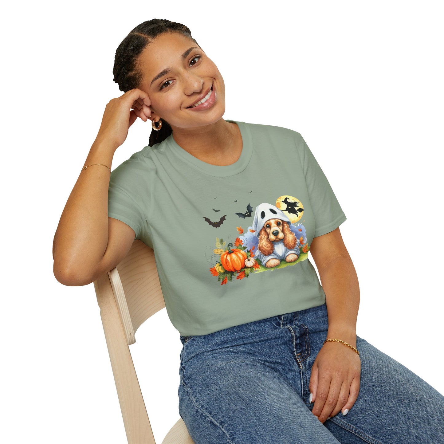 Unisex Softstyle T-Shirt - Cocker Spaniel Puppy