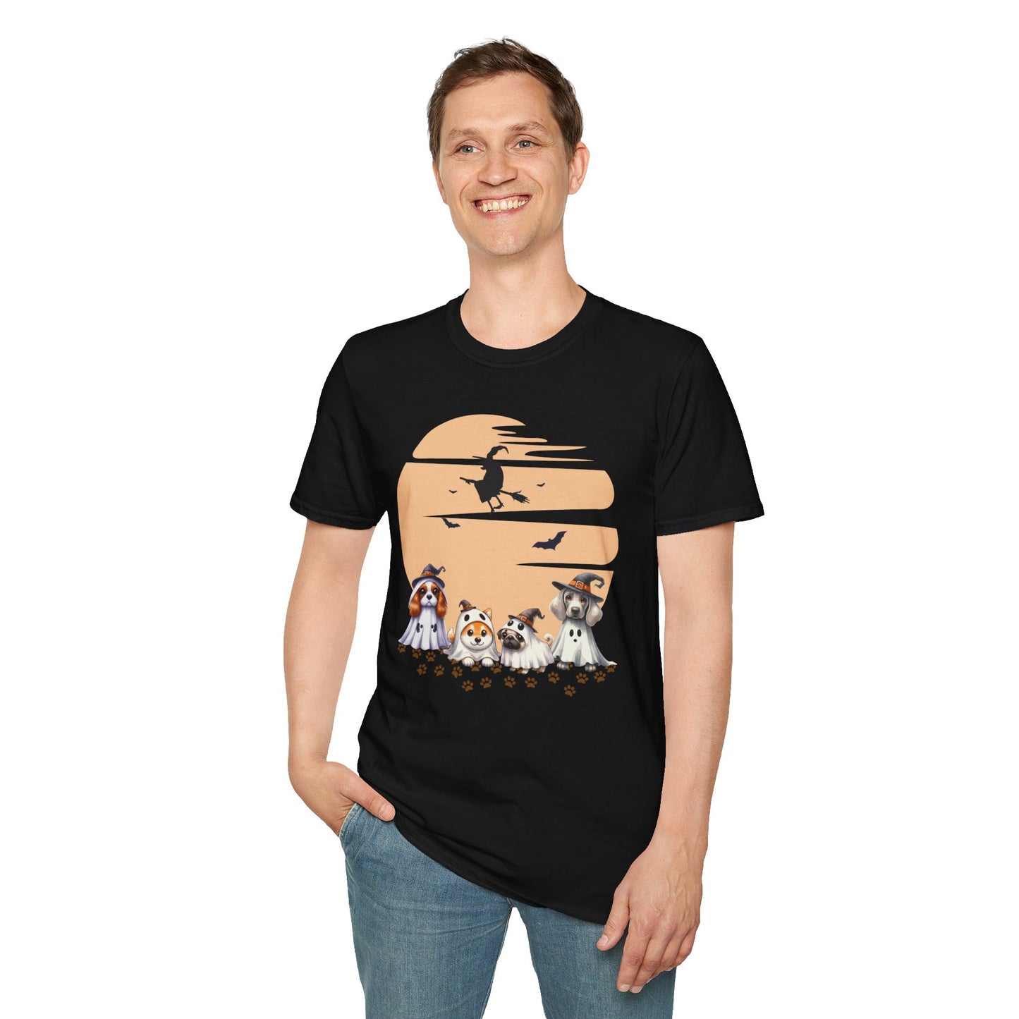 Unisex Softstyle T-Shirt - Witches Puppy Club