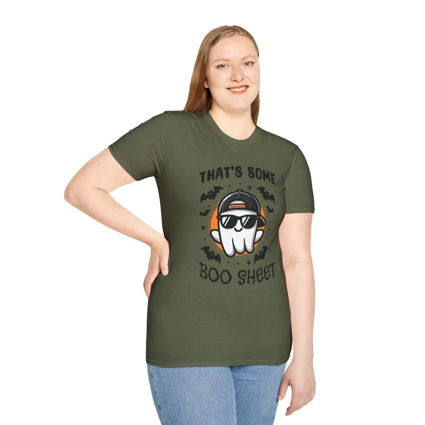 Unisex Softstyle T-Shirt Boo Sheet