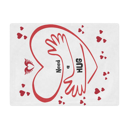 Need a Hug Microfiber Blanket