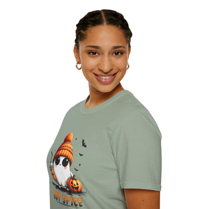 Unisex Softstyle T-Shirt Cute Ghost Lookin' For Spice