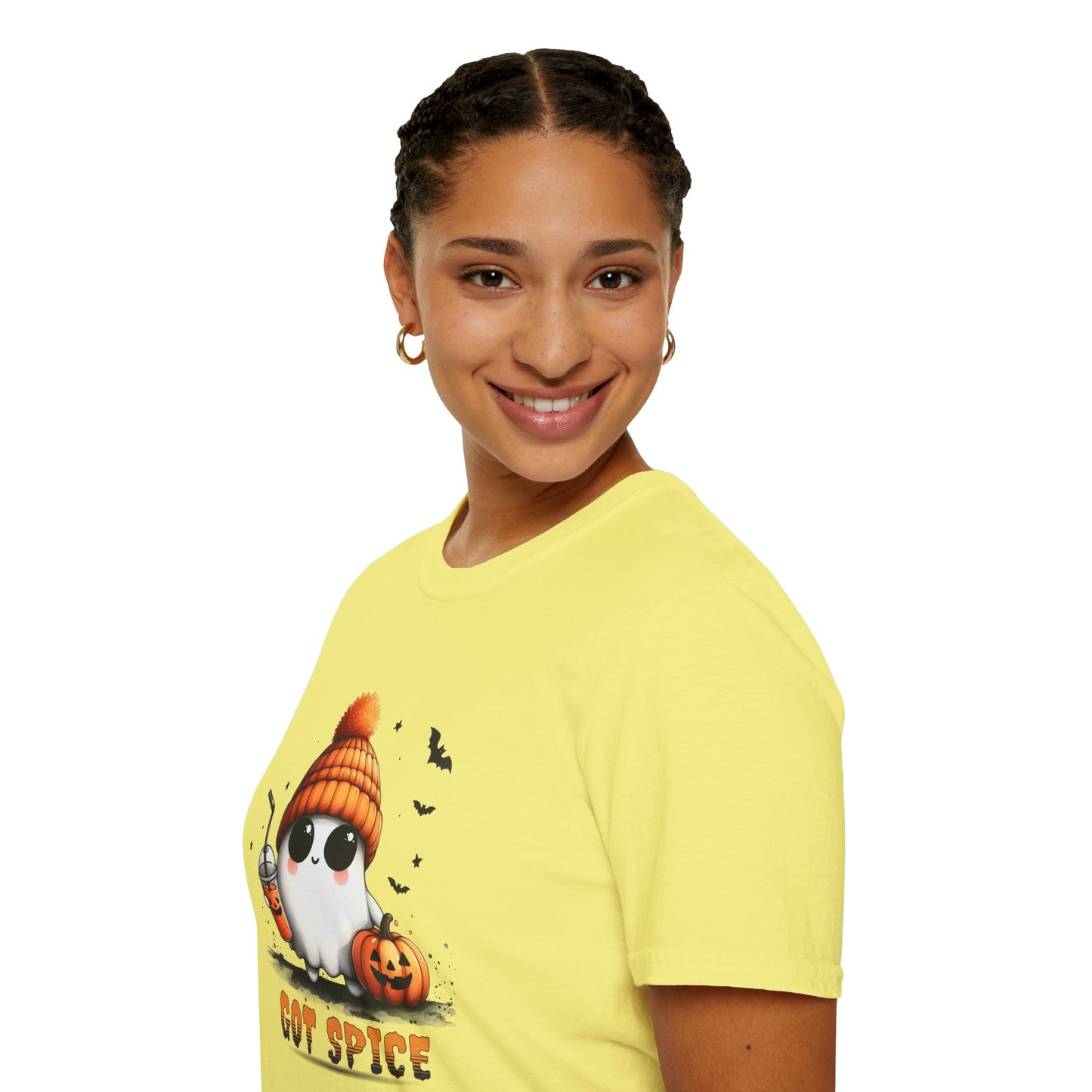 Unisex Softstyle T-Shirt Cute Ghost Lookin' For Spice