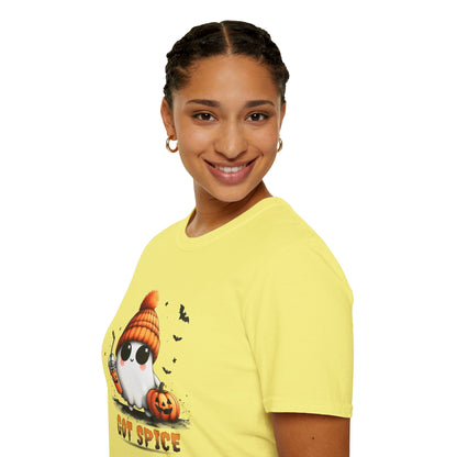 Unisex Softstyle T-Shirt Cute Ghost Lookin' For Spice